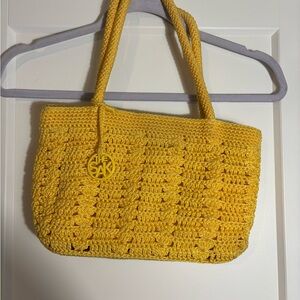 The Sak Yellow Knitted Handbag‎